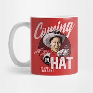 Shohei Ohtani Los Angeles A Coming In Hat Mug